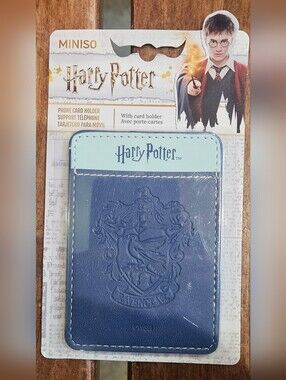 Miniso Harry Potter Ravenclaw Phone Card Holder - Blue & Light Blue